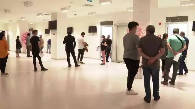 Son dakika haber! İşçi ve memurların Kovid-19'a karşı aşılanmasına başlandı Hastanesi
