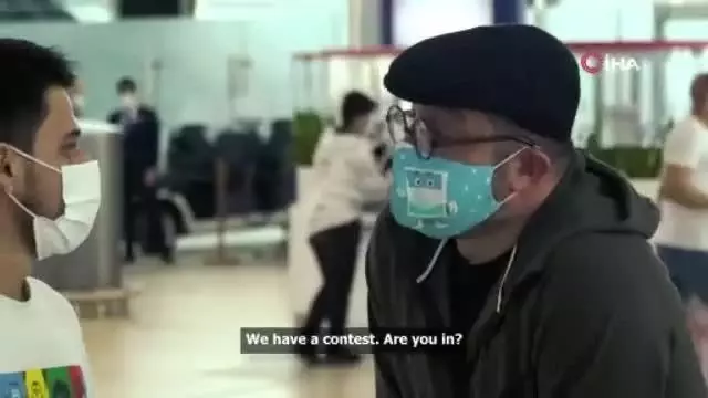 Ödüllü yarışma için kılık değiştirip halkın arasına karışan Nihat Kahveci'yi kimse tanımadı