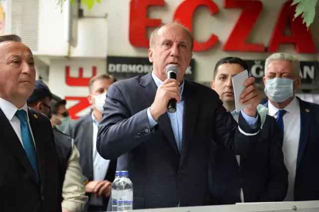 Memleket Partisi Genel Başkanı İnce, partisinin İl Başkanlığının açılışını yaptı