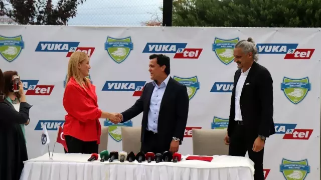 Merkezefendi Belediyesi Denizli Basket Kulübüne 'Yukatel' isim sponsoru oldu