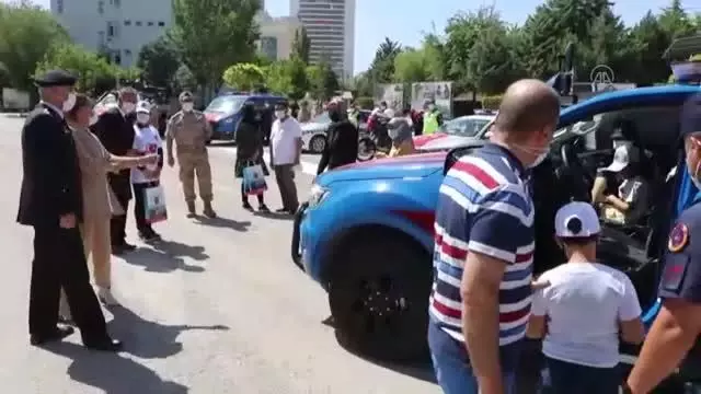 Son Dakika | Minik öğrenciler jandarmayı ziyaret etti