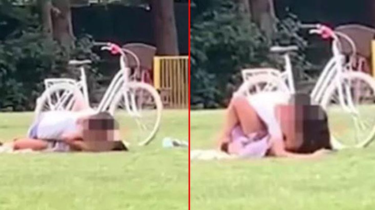 Rezilligin Boylesi Parkta Herkesin Gozu Onunde 40 Dakika Boyunca Cinsel Iliskiye Girdiler