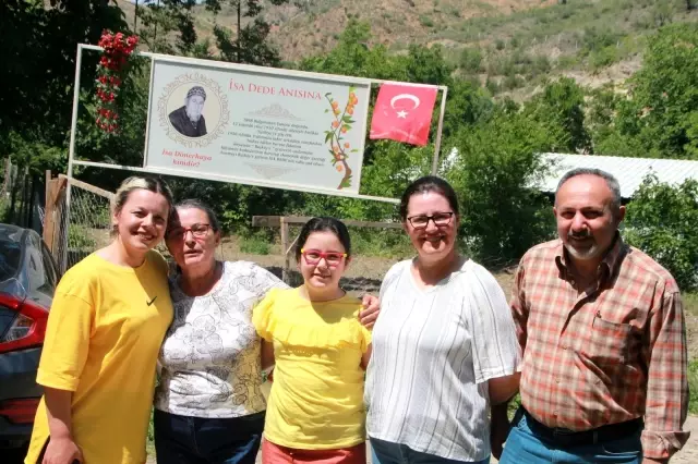 Tek fidan köyün geçim kaynağı oldu