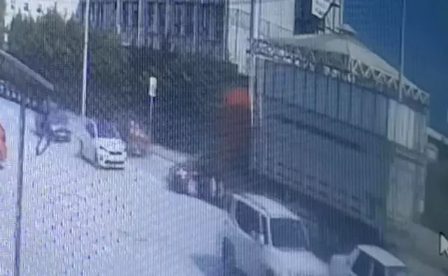 TIR dehşeti saniye saniye kamerada TIR dehşeti saniye saniye kamerada
