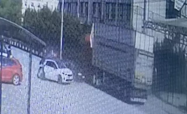 TIR dehşeti saniye saniye kamerada