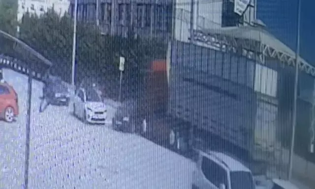 TIR dehşeti saniye saniye kamerada