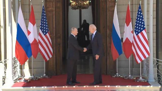 ABD Başkanı Biden ve Rusya Devlet Başkanı Putin görüşmesi başladı
