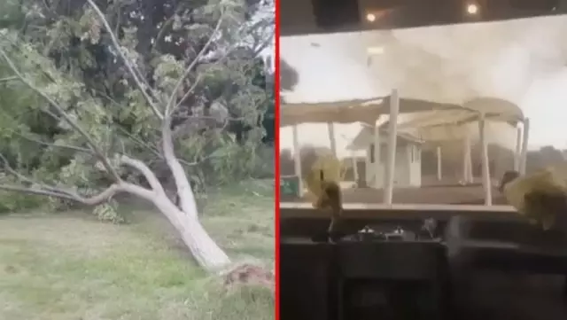 Antalya'da yağmur sonrası oluşan hortum korku dolu anlar yaşattı Antalya'da yağmur sonrası oluşan hortum korku dolu anlar yaşattı