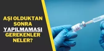 Biontech aşı olduktan sonra yapılmaması gerekenler neler? Aşı olduktan sonra yapılmaması gerekenler neler?