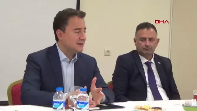 Babacan Yarın seçim varmış gibi hazırız Babacan Yarın seçim varmış gibi hazırız