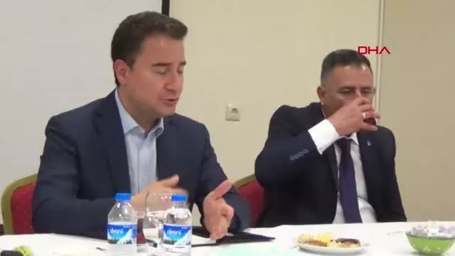Babacan Yarın seçim varmış gibi hazırız Babacan Yarın seçim varmış gibi hazırız