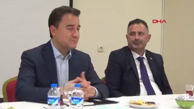 Babacan Yarın seçim varmış gibi hazırız Babacan Yarın seçim varmış gibi hazırız