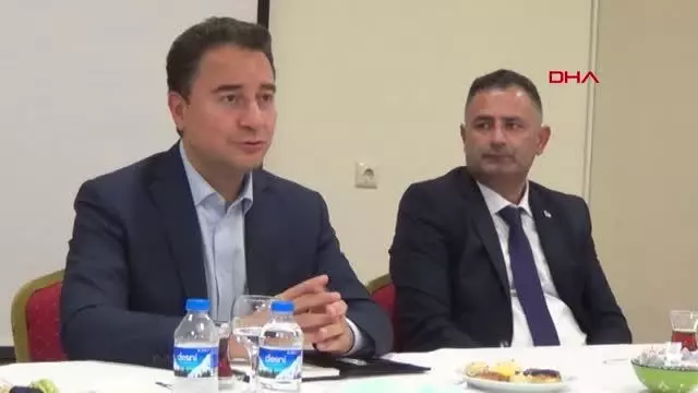Babacan Yarın seçim varmış gibi hazırız Babacan Yarın seçim varmış gibi hazırız