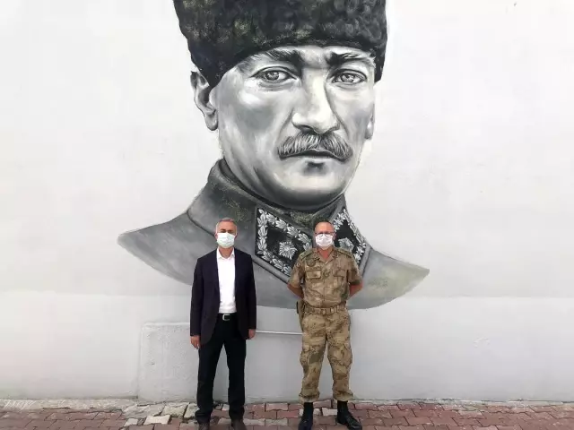 Son dakika: Başkan Öztürk'ten Jandarmaya kutlama ziyareti