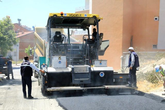 Battalgazi Belediyesi'nden 7 sokağa 2 milyon yatırım