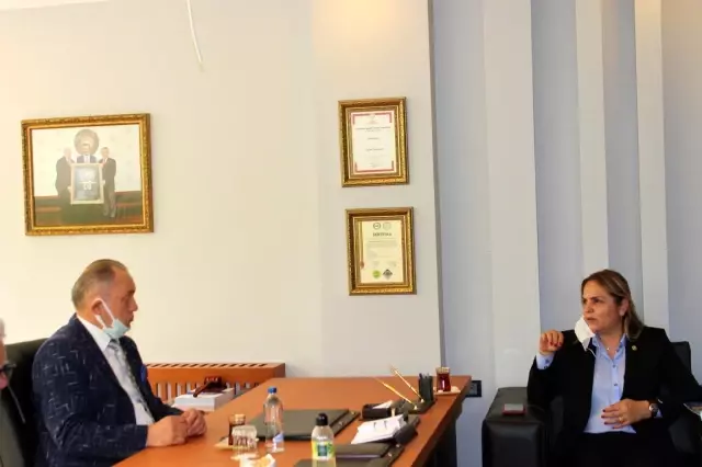 CHP heyetinden Çarşamba Ticaret Borsası'na ziyaret