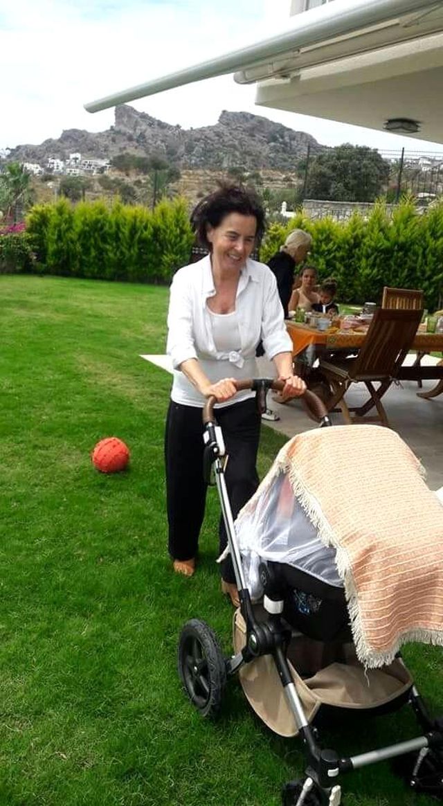 Fatma Girik Bodrum'a veda ediyor