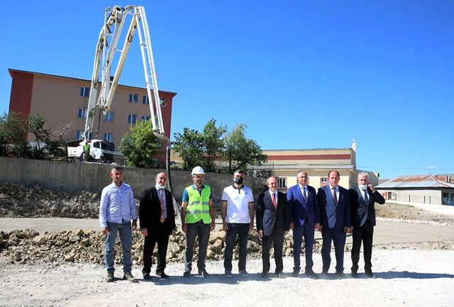 Gökçedere'de 12 derslikli ilkokulun yapımına başlandı
