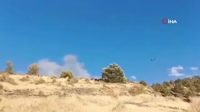 Güney Kıbrıs'ta korkutan yangın