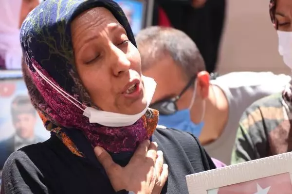 DİYARBAKIR HDP ÖNÜNDEKİ EYLEMDE 653'ÜNCÜ GÜN; AİLE SAYISI 227 OLDU