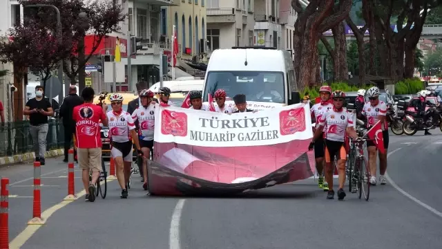 Kıbrıs Gazisi anısına düzenlenen 861 kilometrelik bisiklet turu Ordu'da sonlandı