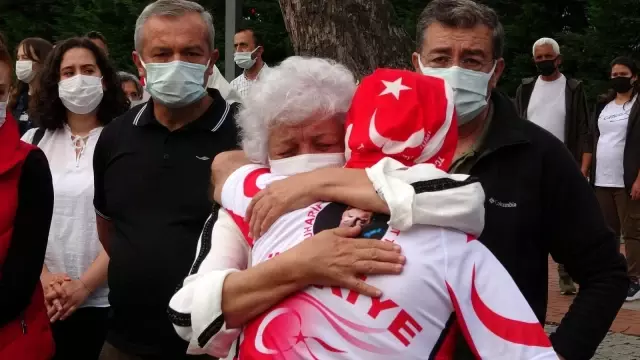 Kıbrıs Gazisi anısına düzenlenen 861 kilometrelik bisiklet turu Ordu'da sonlandı