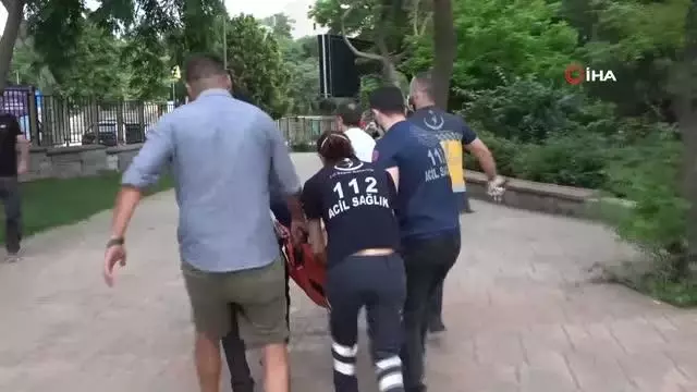 Kırık cam şişeyle sağlık çalışanına saldıran sanık tahliye edildi