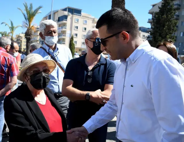 Kuşadası'ndan Didim Belediye Başkanı Atabay'a destek Kuşadası'ndan Didim Belediye Başkanı Atabay'a destek
