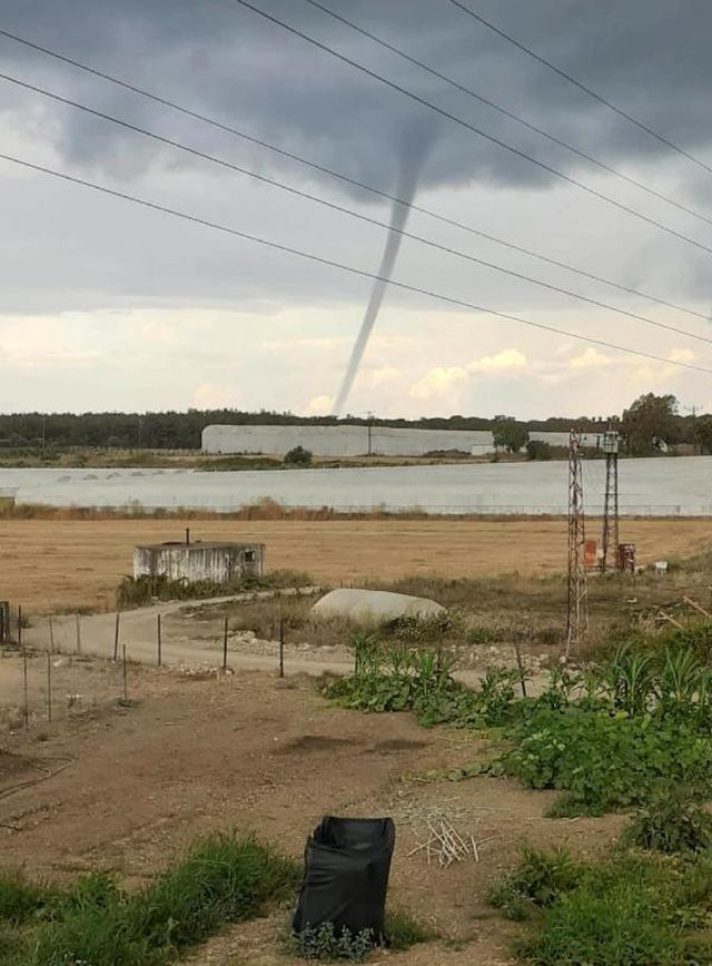 Manavgat'ta hortum; 12 dönüm muz serasında hasar var