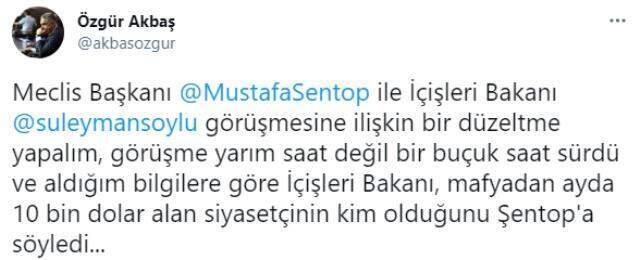 Meclis Başkanı Mustafa Şentop, İçişleri Bakanı Süleyman Soylu ile görüştü Meclis Başkanı Mustafa Şentop, İçişleri Bakanı Süleyman Soylu ile görüştü