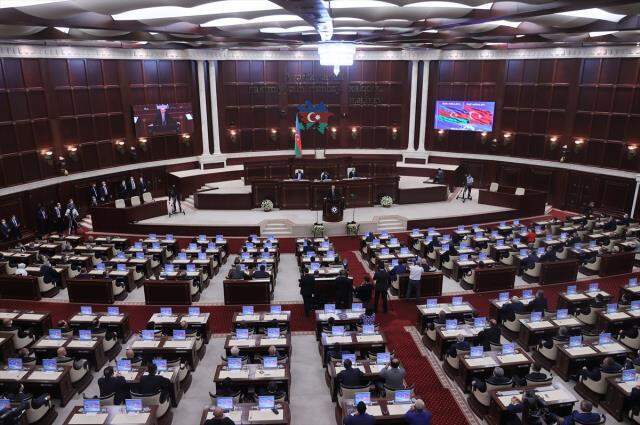 Son Dakika! Azerbaycan Milli Meclisi'ne hitap eden Cumhurbaşkanı Erdoğan: Tüm dünya bilsin ki onların yanındayız
