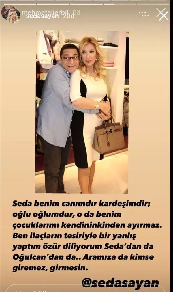 Tecavüz iddiası sonrası Mehmet Ali Erbil'den yeni açıklama