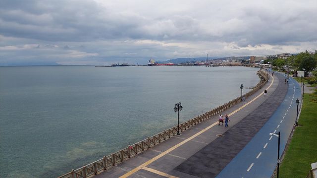 Tekirdağ'da salya gitti deniz cam gibi