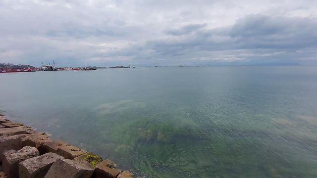 Tekirdağ'da salya gitti deniz cam gibi