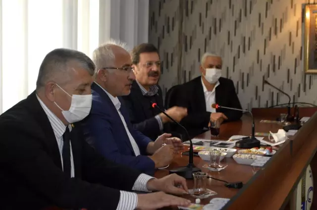 TOBB Başkanı Rifat Hisarcıklıoğlu Tavşanlı'da