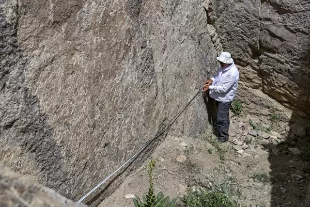 Van'da Urartular dönemine ait yeni bir kale kalıntısı tespit edildi
