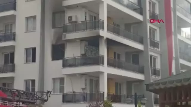 Yangında alevlerin arasında kalınca ikinci kattan atladı Yangında alevlerin arasında kalınca ikinci kattan atladı