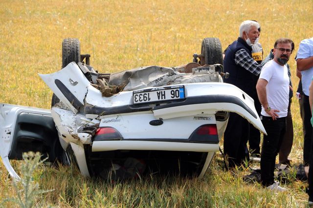Yozgat'ta trafik kazası: 1 ölü, 1 yaralı