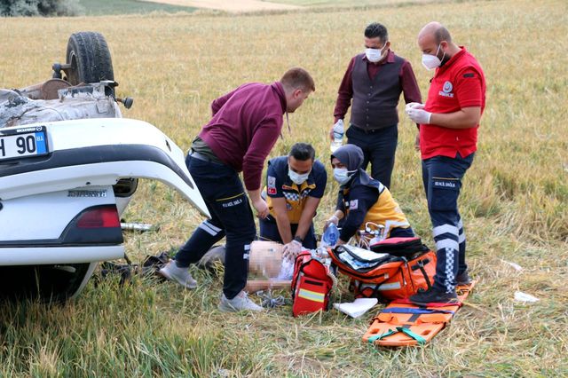 Yozgat'ta trafik kazası: 1 ölü, 1 yaralı