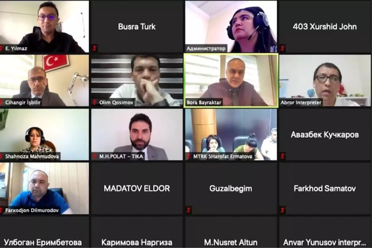Anadolu Ajansı ve Tika İş Birliğinde Düzenlenen Özbek Medya Mensuplarına Yönelik Eğitim Başladı