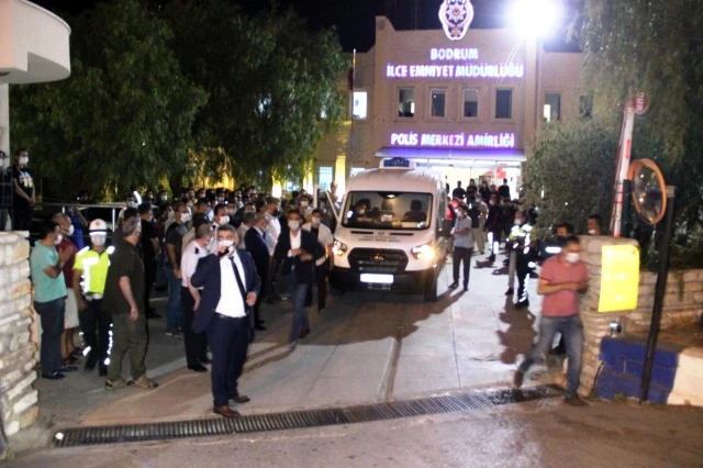 Son dakika haberi: Bodrum'da şehit düşen polis memuru gözyaşları içerisinde uğurlandı
