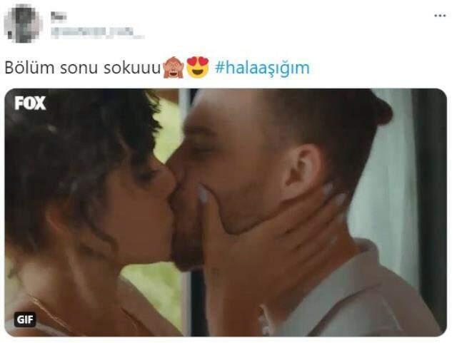 Eda ve Serkan'ın öpüşme sahnesi Sen Çal Kapımı'ya damga vurdu Eda ve Serkan'ın öpüşme sahnesi Sen Çal Kapımı'ya damga vurdu