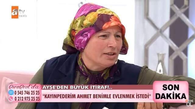 Esra Erol'da cinayeti itiraf eden kadından bir bomba daha: Eşim ölünce kayınpederim benimle evlenmek istedi Esra Erol'da cinayeti itiraf eden kadından bir bomba daha: Eşim ölünce kayınpederim benimle evlenmek istedi
