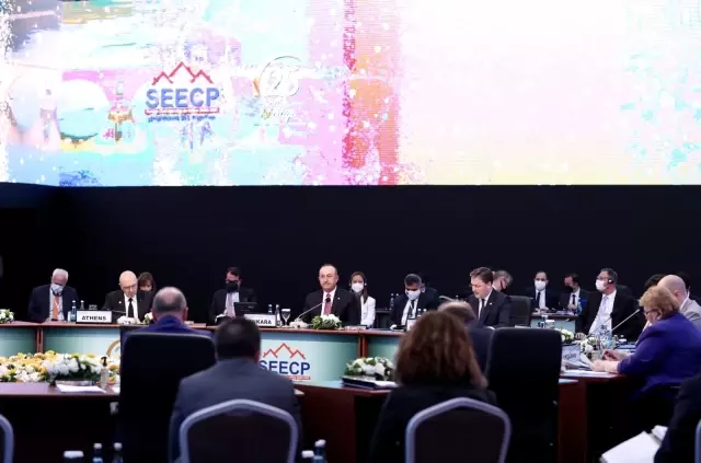 Çavuşoğlu, Güney Doğu Avrupa İşbirliği Süreci Dışişleri Bakanları Toplantısı'nın açılışında konuştu Açıklaması