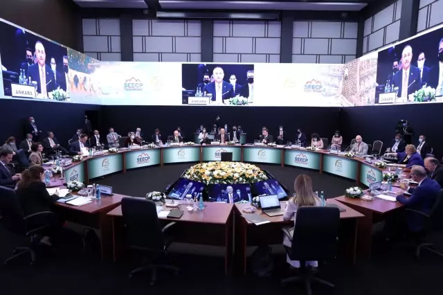 Çavuşoğlu, Güney Doğu Avrupa İşbirliği Süreci Dışişleri Bakanları Toplantısı'nın açılışında konuştu Açıklaması