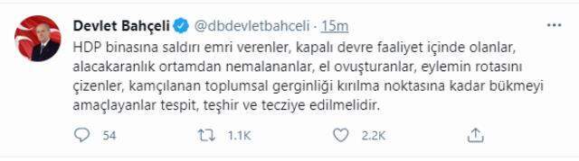HDP İzmir İl Başkanlığı'na saldırıya siyasilerden sert tepki