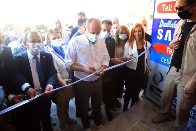 Muharrem İnce, partisinin Tarsus İlçe Başkanlığının açılışına katıldı Muharrem İnce, partisinin Tarsus İlçe Başkanlığının açılışına katıldı