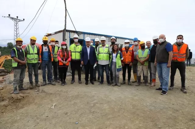 OBB BAŞKANI GÜLER ÇEVRE YOLU TAMAMLANDIĞINDA TRAFİK SORUNU ÇÖZÜLMÜŞ OLACAK