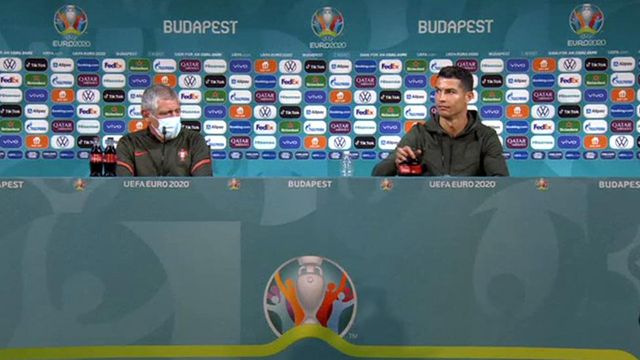 Ronaldo'ya Coca-Cola'ya tavrı sonrası 'iki yüzlülük' eleştirisi: 'Geçmişte reklamlarında oynadı'