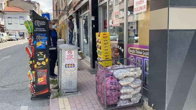 Seydişehir'de zabıta ekiplerinden kaldırım işgali denetimi